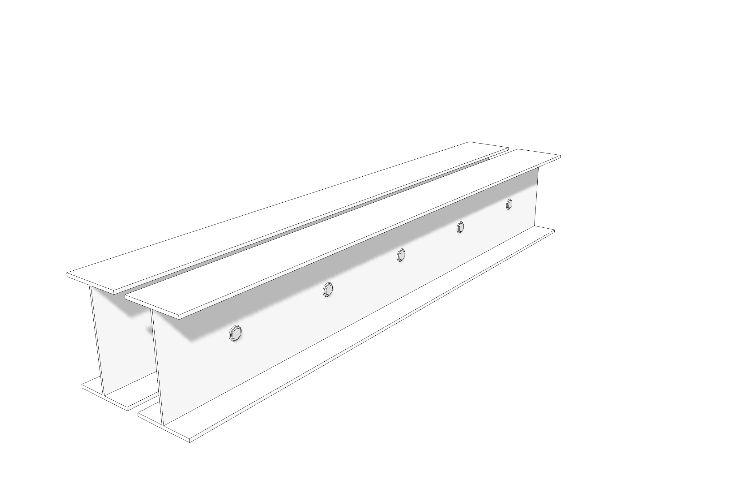 Back to Back Beams